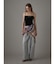 【Ample別注】PALM VELOUR SHEER BARETOP