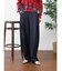 サイドレースモチーフテーパードパンツ