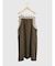 Gather waist docking skirt