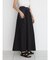 Gather waist docking skirt