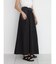 Gather waist docking skirt