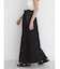 Gather waist docking skirt