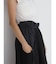 Gather waist docking skirt