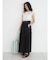 Gather waist docking skirt