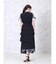 プラムアシメフリルジレワンピ