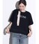 テープデザインドルマンTシャツ