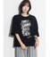 ブラッシュロゴハーフスリーブTシャツ