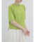 【9色展開/WEB限定カラーあり】バックジップハーフスリーブニットPO