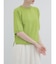 【9色展開/WEB限定カラーあり】バックジップハーフスリーブニットPO