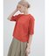 【9色展開/WEB限定カラーあり】バックジップハーフスリーブニットPO
