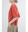 【9色展開/WEB限定カラーあり】バックジップハーフスリーブニットPO