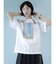 ART PRINT PINTUCK T-SHIRT
