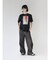 ART PRINT PINTUCK T-SHIRT