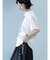 ART PRINT PINTUCK T-SHIRT