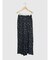 Floral print easy pants