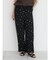 Floral print easy pants