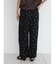 Floral print easy pants