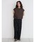 Floral print easy pants
