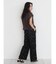 Floral print easy pants