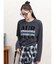 レースラインロゴロングTシャツ