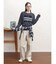 レースラインロゴロングTシャツ