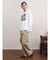 レースラインロゴロングTシャツ