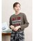 レースラインロゴロングTシャツ