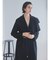 【Aga×NORITAKE】Future Melton Big Collar Long Coat