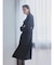 【Aga×NORITAKE】Future Melton Big Collar Long Coat