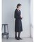 【Aga×NORITAKE】Future Melton Big Collar Long Coat