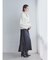 Aga×NORITAKE Future Melton Big Collar Coat
