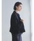 Aga×NORITAKE Future Melton Big Collar Coat