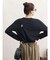 フレンチブルドッグワンポイント刺繍ロングＴシャツ