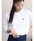 フレンチブルドッグワンポイント刺繍ロングＴシャツ