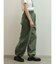 配色切替ドロストバレルパンツ