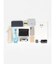 nouer エンボスロゴトートバッグ(greige,black)