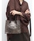 LEOPARD LEATHER 2WAY HANDBAG