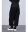 ナイロンタックカーゴパンツ(black,khaki)