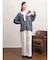 ランダム刺繍デザインカーディガン