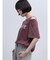 ショルダースリットロゴTシャツ