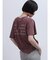 ショルダースリットロゴTシャツ