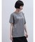 ショルダースリットロゴTシャツ