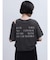 ショルダースリットロゴTシャツ