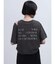 ショルダースリットロゴTシャツ