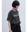 ショルダースリットロゴTシャツ