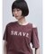 ショルダースリットロゴTシャツ