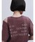 ショルダースリットロゴTシャツ