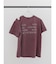ショルダースリットロゴTシャツ