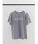ショルダースリットロゴTシャツ