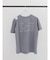 ショルダースリットロゴTシャツ